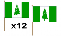 Norfolk Island Hand Flags